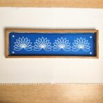 Flower Border Design Rangoli Stencil