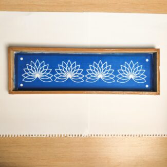 Flower Border Design Rangoli Stencil