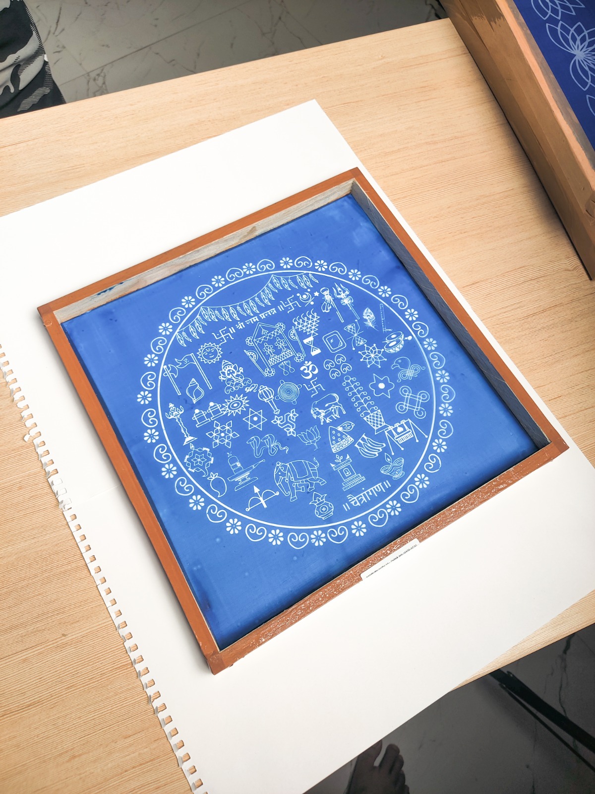 30+ Shub Chinna Wooden Rangoli Stencil