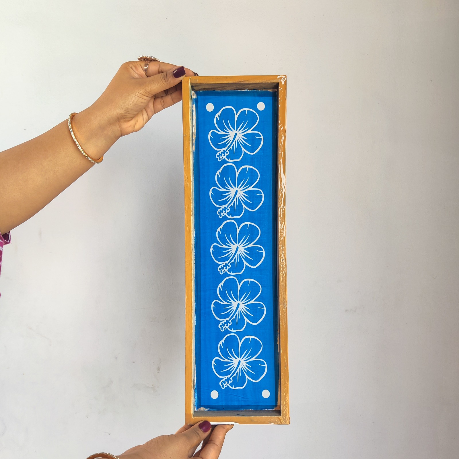 Flower Rangoli Stencil