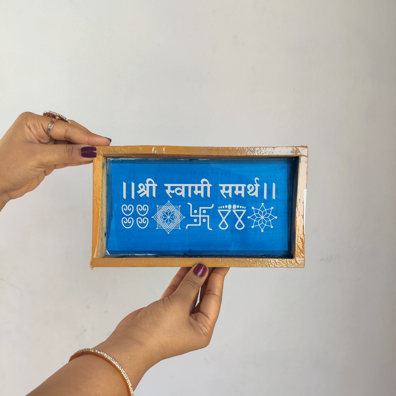 Shree Swami Samarth Rangoli