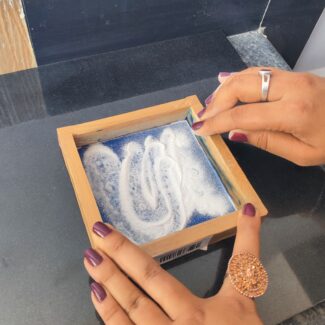 wooden rangoli Stencil