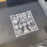 Sampurn Chaitrangan With gudi design rangoli