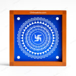 Swastik Wooden rangoli Stencil