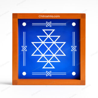 Kuber Kolam Wooden rangoli Stencil