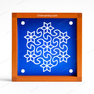 Star Pulli Wooden rangoli Stencil