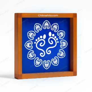 lakshmi charan paduka rangoli stencils