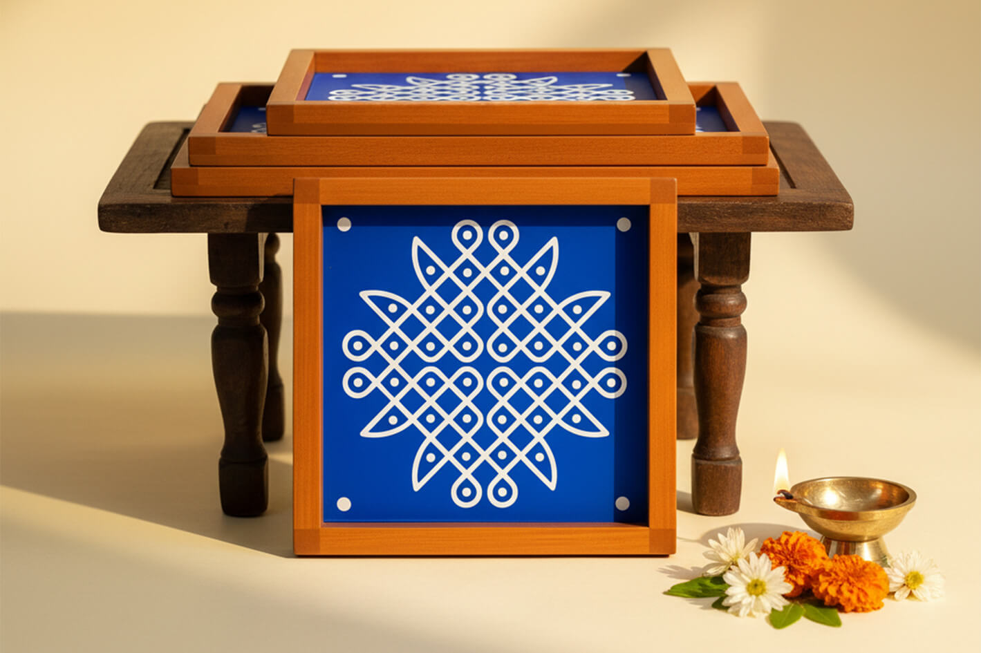 Kolam Rangoli Stencil Collection